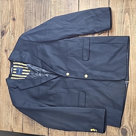 Nautica Other - NAUTICA classic navy gold buttons sz 20 regular sportcoat blazer suit coat